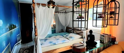 1 Schlafzimmer, BĂŒgeleisen/BĂŒgelbrett, WLAN, BettwĂ€sche