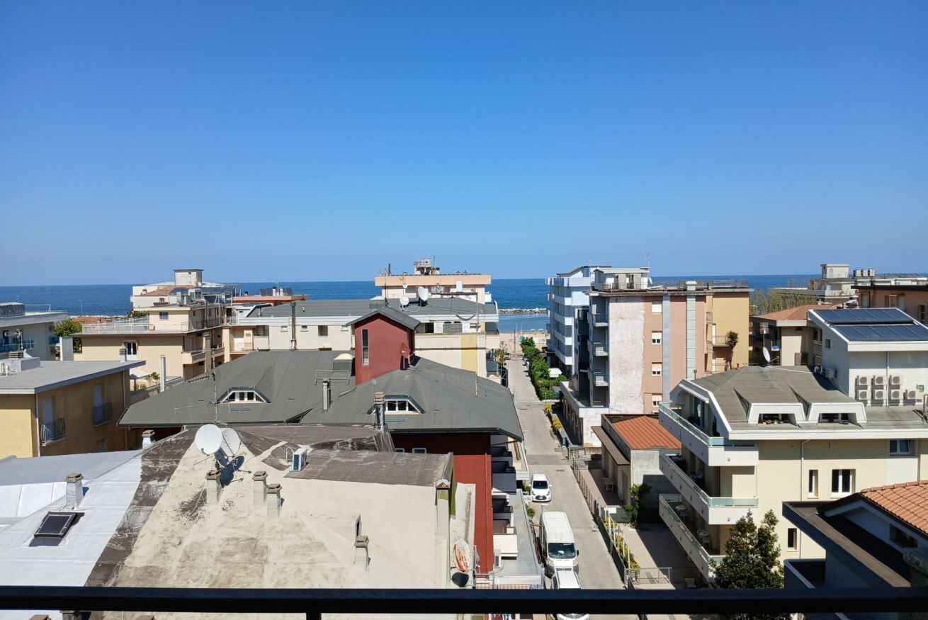 Blick von der Unterkunft