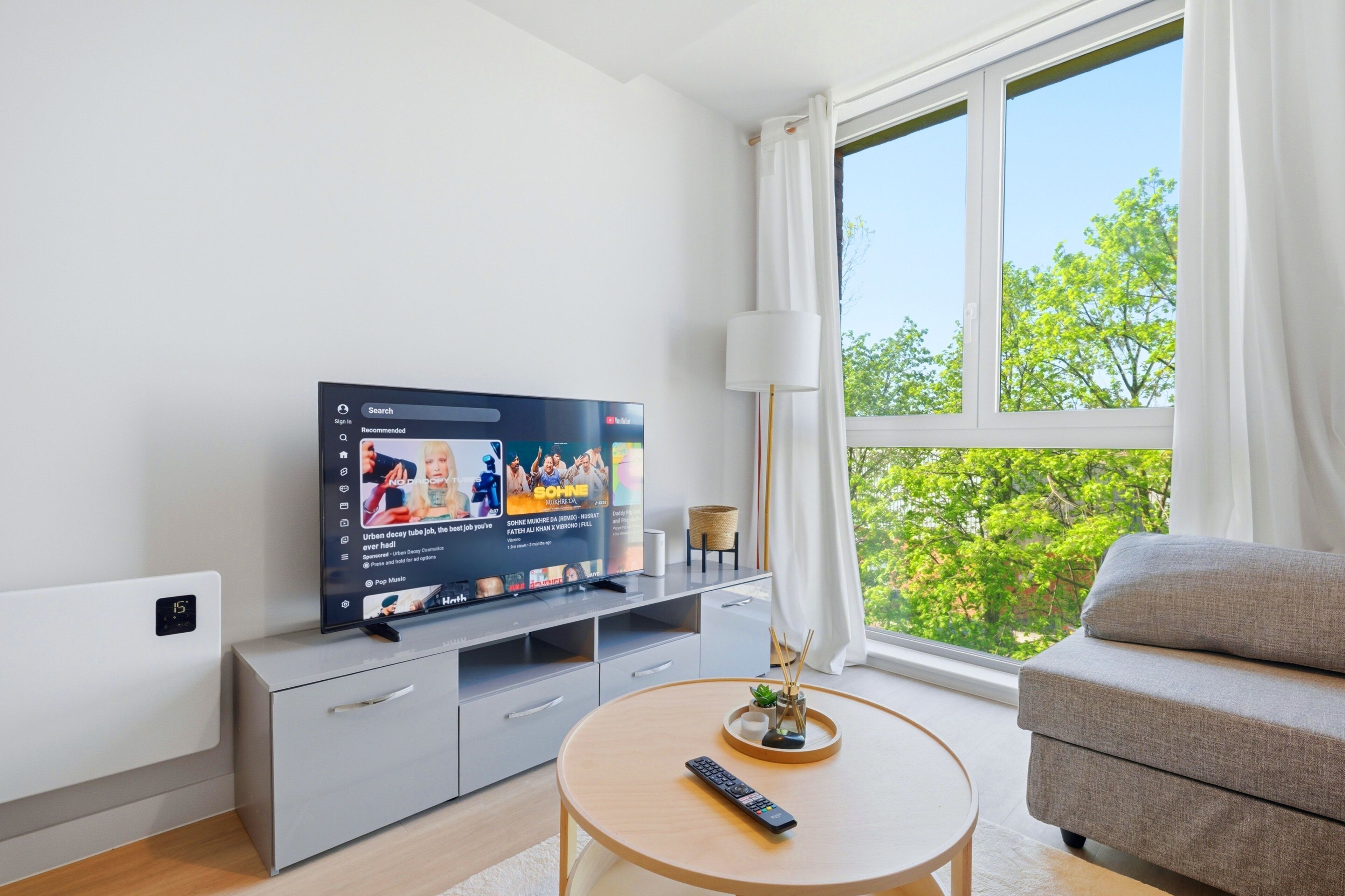 Căn hộ Cao cấp, 1 giường cỡ king và sofa giường, không hút thuốc, bếp nhỏ | TV