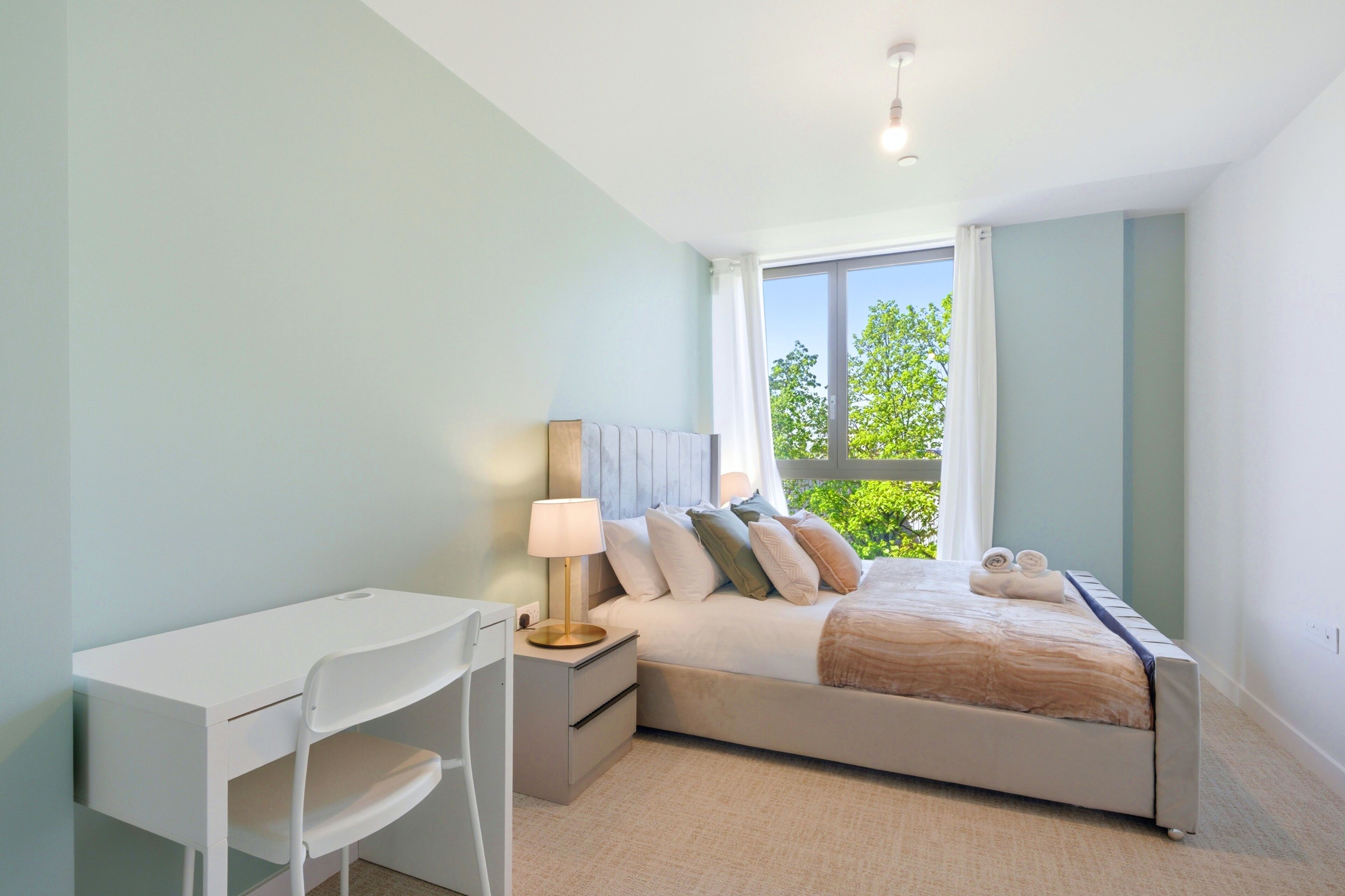 Luksusleilighet, 1 kingsize-seng med sovesofa, ikke-røyk, tekjøkken