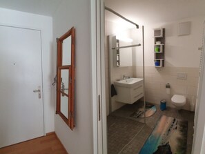 Bathroom - Cucagna Wohnung 104 Willi, (Disentis/Mustér). by Interhome (Disentis)