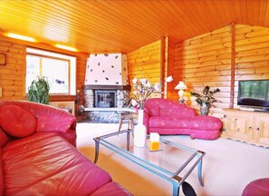 Living area - Chalet Dargun Bünter, (Camischolas/Sedrun). by Interhome (Camischolas)