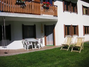 Outdoor dining - Müller, (Camischolas/Sedrun). by Interhome (Camischolas)