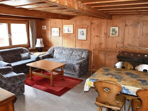 Living area - Tgèsa Turmalin Utzinger, (Camischolas/Sedrun). by Interhome (Camischolas)