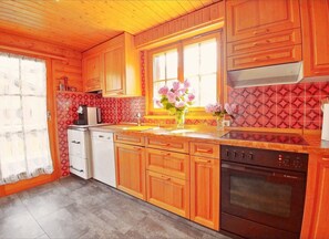 Fridge, microwave, oven, dishwasher - Chalet Dargun Bünter, (Camischolas/Sedrun). by Interhome (Camischolas)