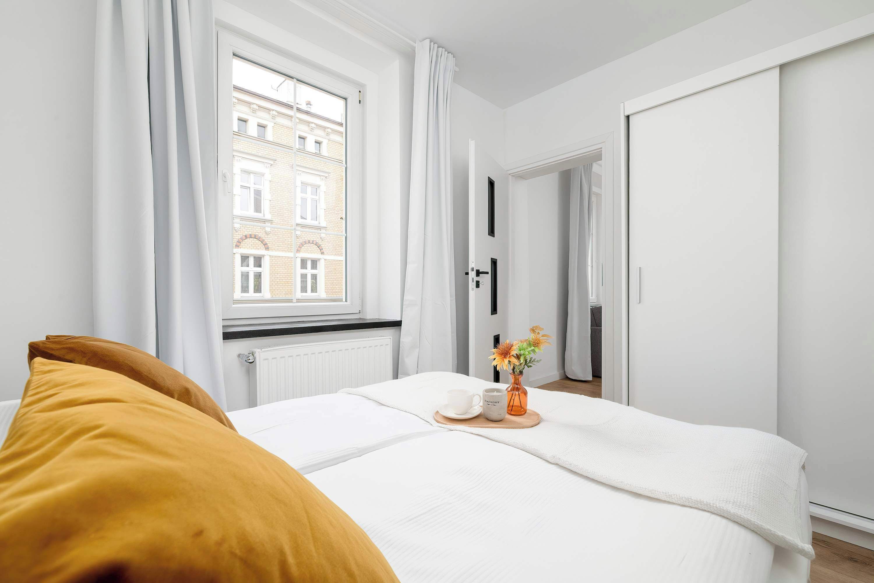 1 slaapkamer, een strijkplank/strijkijzer, reisbedje, wifi
