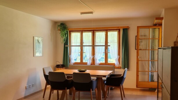 Dining - Tgèsa Plaun Pazzola R Loretz, (Rueras/Sedrun), 681.01 by Interhome (Rueras Dieni)