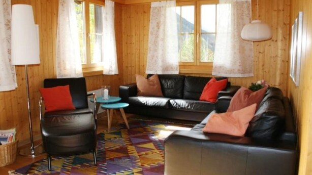 TV, DVD player - Ferienhaus Kuster, (Sedrun), 006.01 by Interhome (Sedrun)
