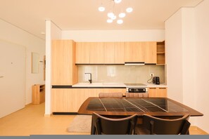Private kitchen - SanPietro Vacation Apartment 050 (Plazhi San Pietro)