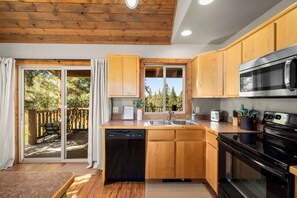 Cabin, Multiple Beds, Patio (Glacier River #3) | Private kitchen - Glacier River Ranch - North Fork (Columbia Falls)