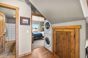 Cabin, Multiple Beds, Patio (Glacier River #3) | Laundry - Glacier River Ranch - North Fork (Columbia Falls)