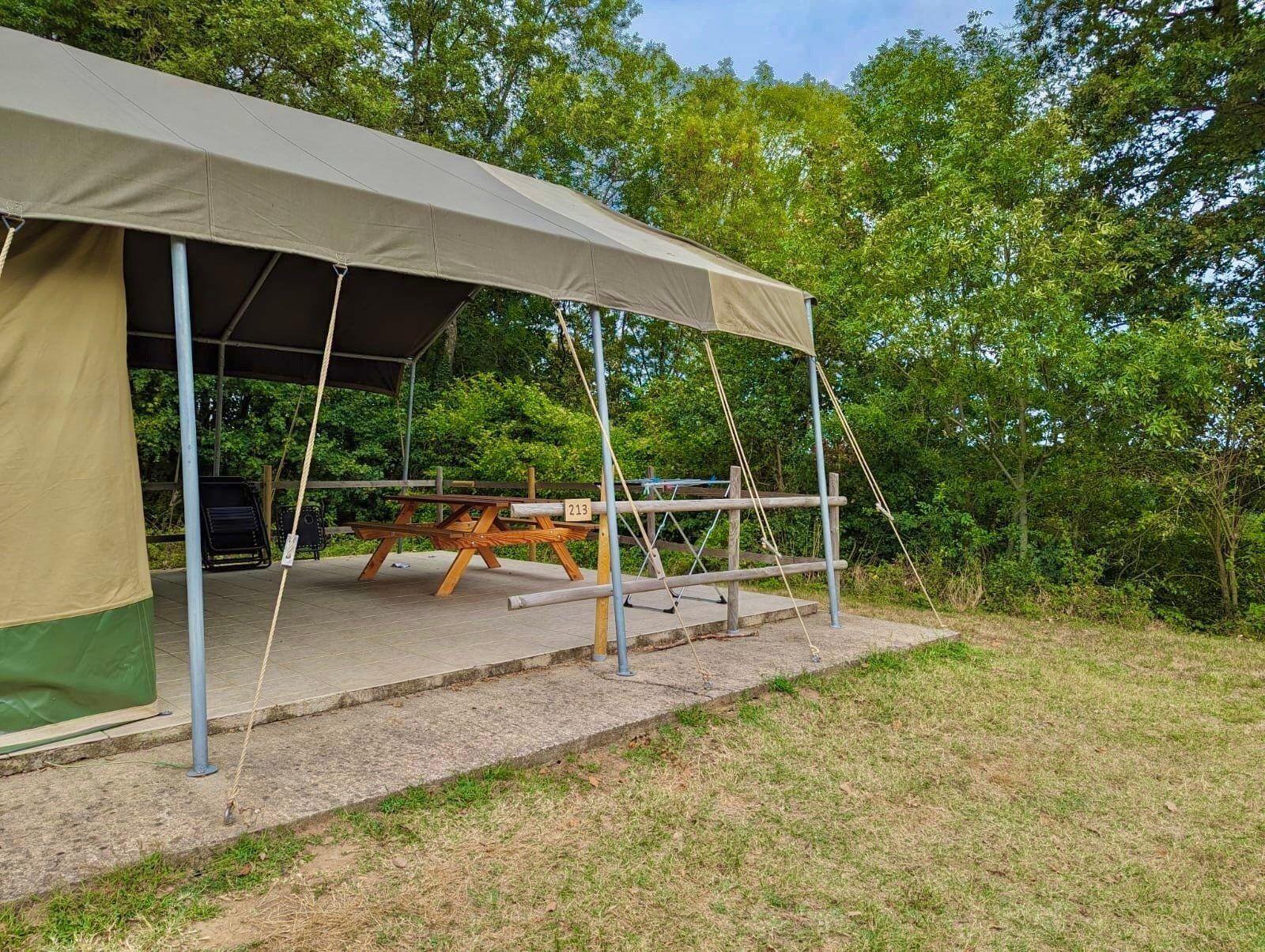 Opções para refeição ao ar livre