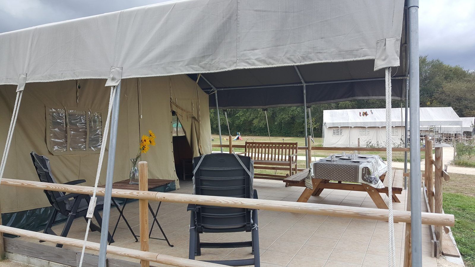 Opções para refeição ao ar livre