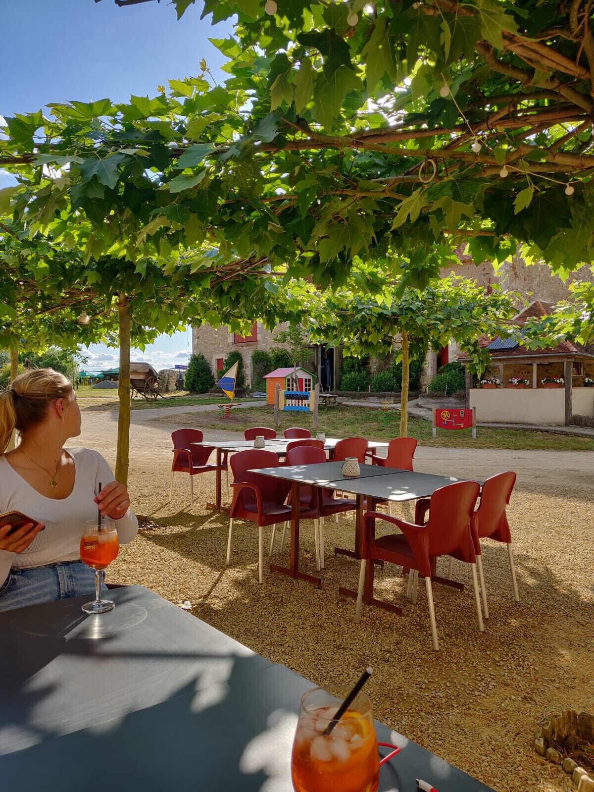 Outdoor dining
