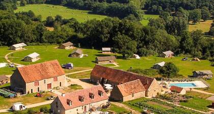 Camping Parc de la Brenne - Camper bungalow