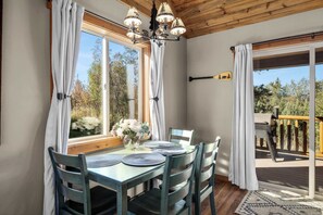 Cabin, Multiple Beds, Patio (Glacier River #1) | Dining - Glacier River Ranch - South Fork (Columbia Falls)