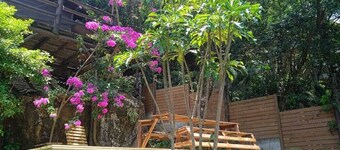 Lizard Chalet with Sea View, beach and nature