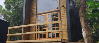 Lizard Chalet with Sea View, beach and nature