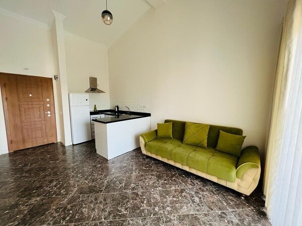 Apartment, 2 Bedrooms, Accessible, Smoking | Living area - Mandalina Apartments A4 (Kemer)