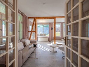 TV, fireplace - Chalet Hunnenfluh Garden Apartment by Interhome (Lauterbrunnen)