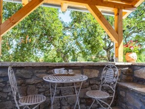 Outdoor dining - Stone villa Marita with pool by Interhome (Budak)