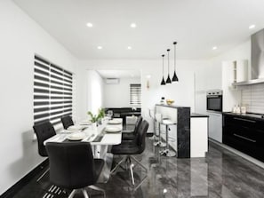 Dining - Villa Mare with heated pool and gym by Interhome (Crno)