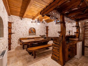 Dining - Villa Nena with heated pool, jacuzzi and sauna by Interhome (Polaca)