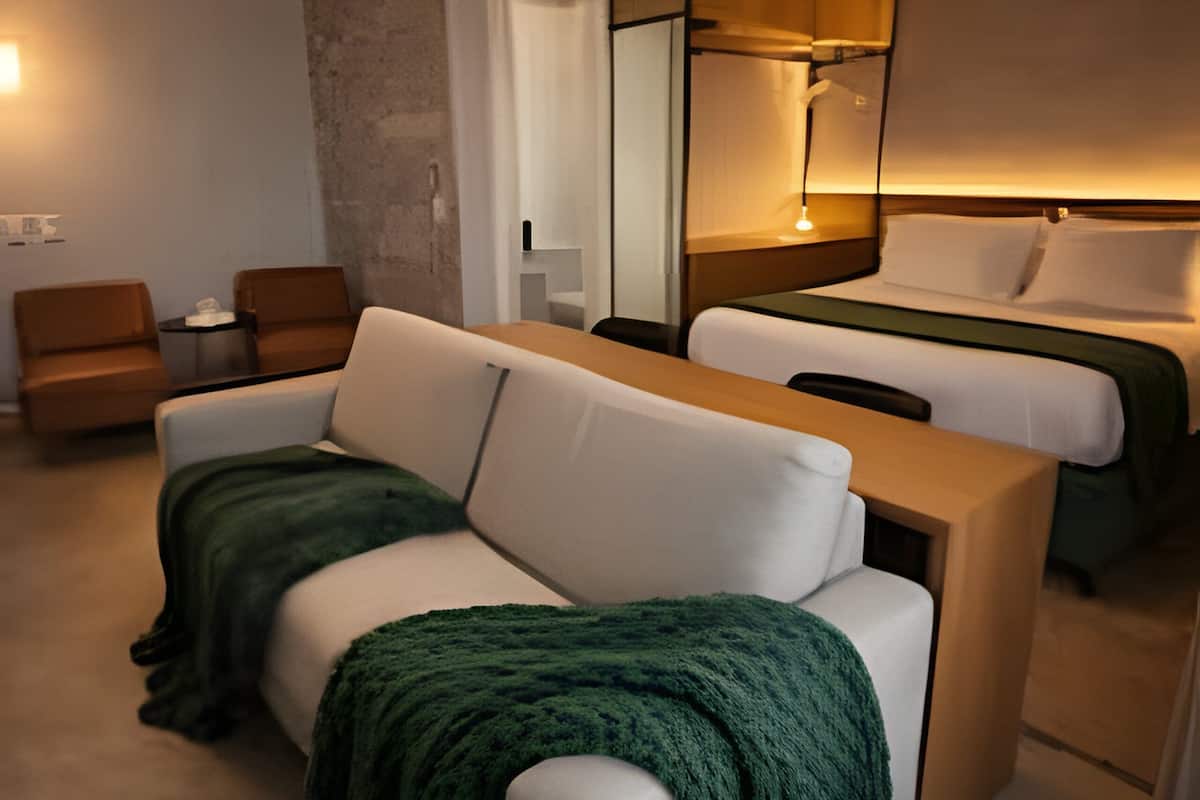 Appartement Confort | Rideaux dâobscurcissement, fer et planche Ă repasser