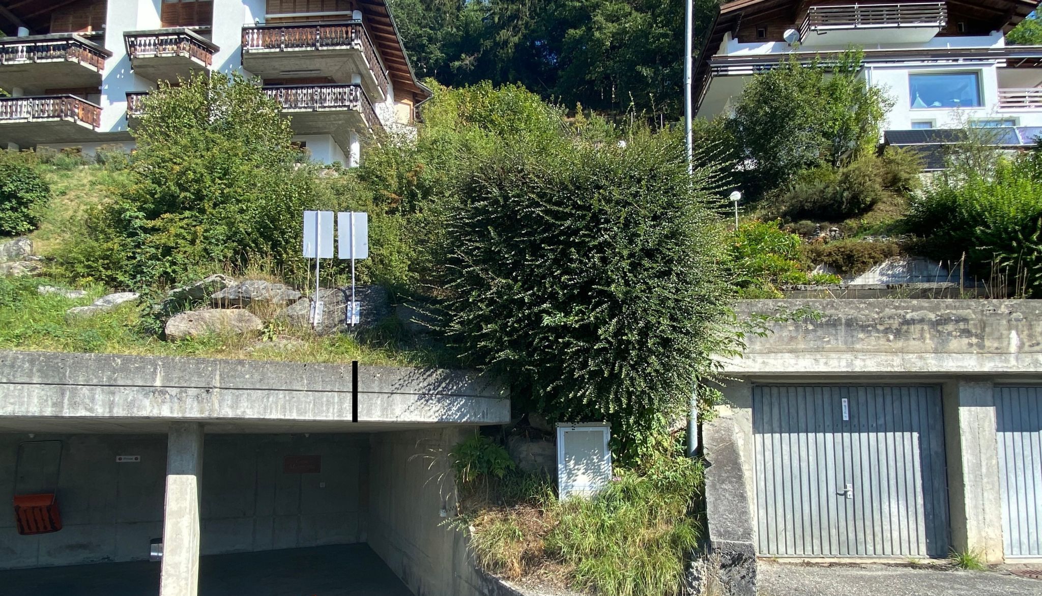 Enceinte de l’hébergement