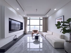 Luxury Apartment, 3 Bedrooms, City View | Living area - Capital Elite Luxury Residences (Ha Noi)