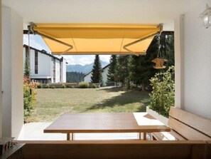 Outdoor dining - Apartment  by Interhome (Laax)