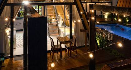 Cabana Industrial com Hidro e Piscina Aquecida