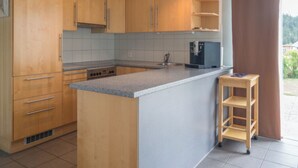 Fridge, oven, dishwasher, cookware/dishes/utensils - Casa Davinci, (Laax Cons), 215 by Interhome (Laax)