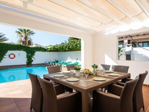 Terrace - Menorca Raquel by Interhome (Cala'N Bosch)