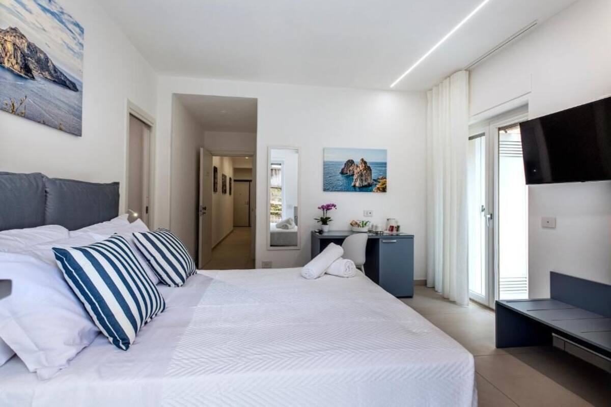 Chambre Double, balcon | Coffres-forts dans les chambres, rideaux occultants, Wi-Fi gratuit