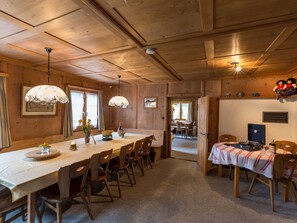 Dining - Ferienhaus Cresta in Conters, (Conters), cresta_conters by Interhome (Conters)