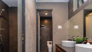 Basic Double Room, Hill View | Bathroom | Slippers, towels
