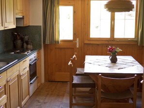 Fridge, oven, cookware/dishes/utensils - Baschär, (Buchen). by Interhome (Buchen im Prättigau)