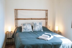 1 chambre, accès au Wi-Fi (inclus), literie fournie