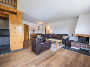 TV, fireplace - La Prada Seipel, Brigels, (Breil/Brigels), 65031B by Interhome (Breil/Brigels)
