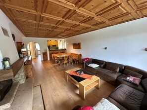 Living area - Sut Via 19, Surcuolm, (Surcuolm). by Interhome (Surcuolm (Obersaxen))