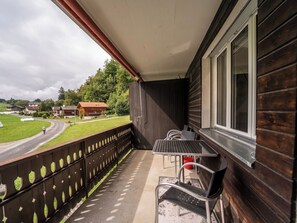 Outdoor dining - Casa Runaglias, Flond, (Flond). by Interhome (Obersaxen Flond)