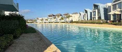 Chalet, 3 Schlafzimmer, Blick auf die Lagune | Pool | Außenpool (je nach Saison geöffnet)