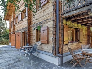 Outdoor dining - Apartment  by Interhome (Obersaxen Affeier)