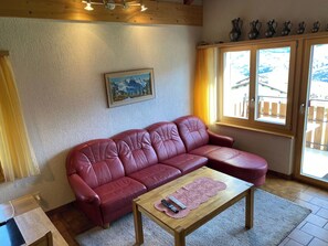 Fernseher, Kamin