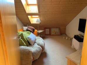 Living area - Haus Vicasa, Andiast, (Andiast). by Interhome (Andiast)