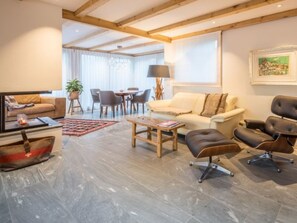 TV, fireplace, DVD player - Casa Alpetta by Interhome (Flims)