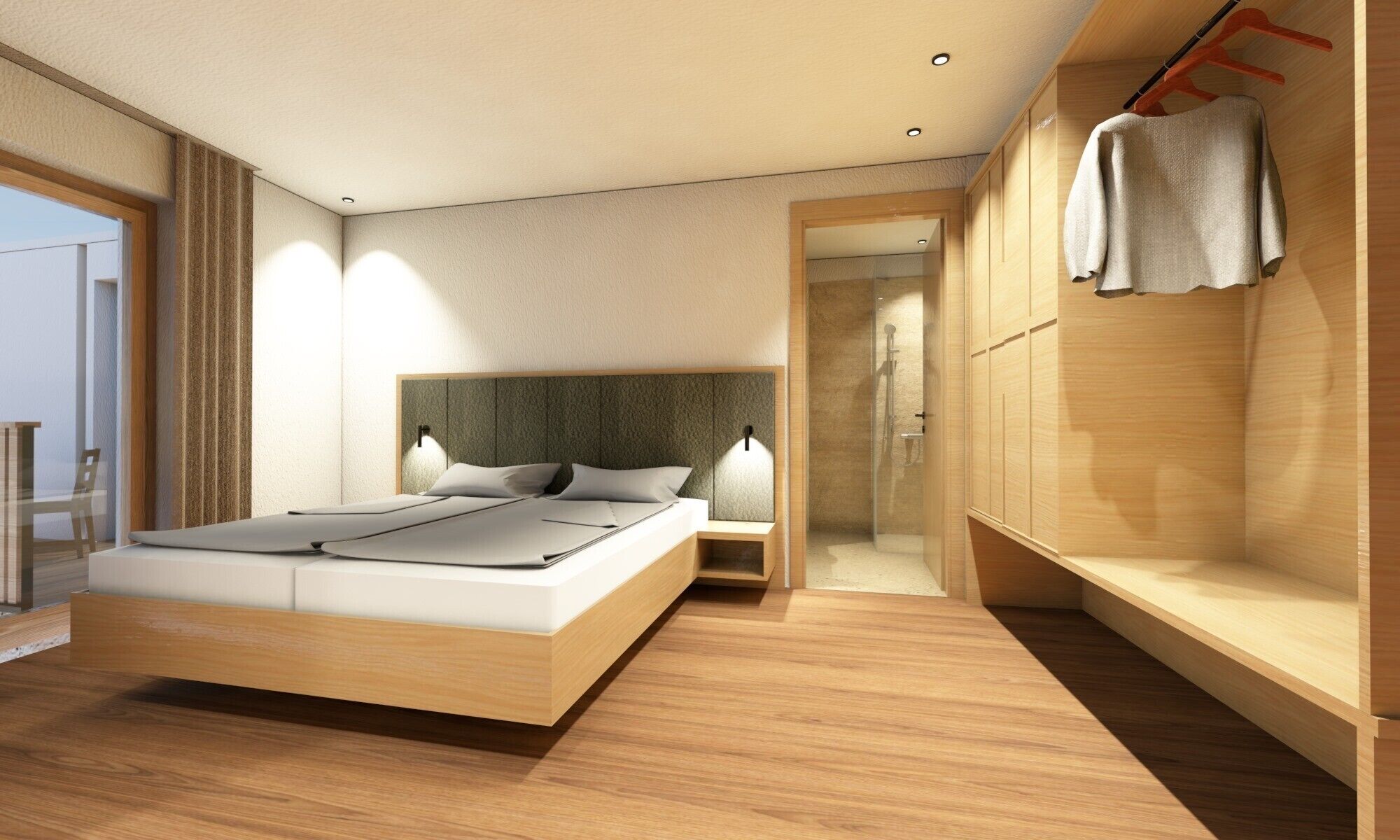 1 bedroom, WiFi, bed sheets