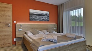 Standard Double Room, Hill View | Desk, free WiFi - Hotel Havrania (ZÁZRIVÁ)