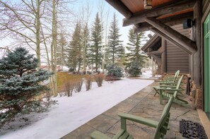 Terrace/patio - NEW! 3BR Condo in Bachelor Gulch, Ski in/out (Avon)